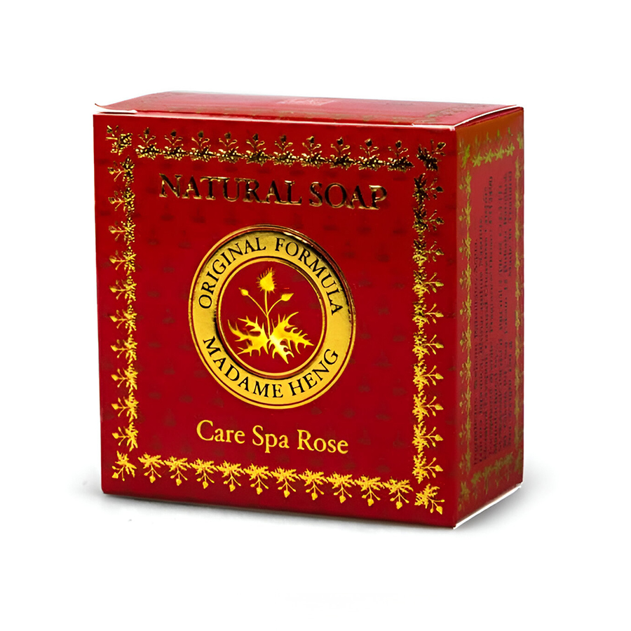 Săpun natural SPA cu trandafir - Madame Heng (150g)