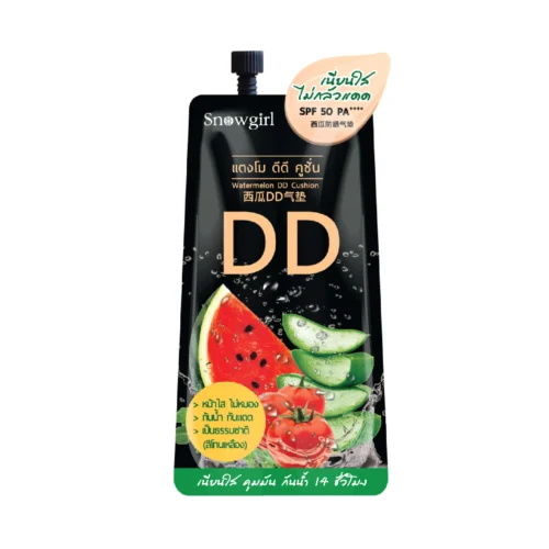 Snowgirl DD Cream Watermelon DD Cushion SPF 50 PA++++, 9ml