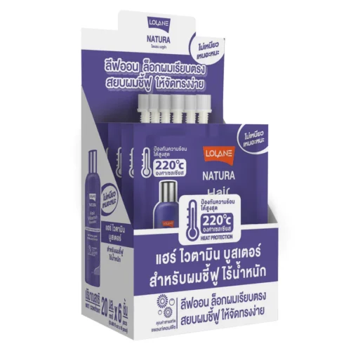 LOLANE Natura Hair Vitamin Booster pentru păr neted și drept , 20ml