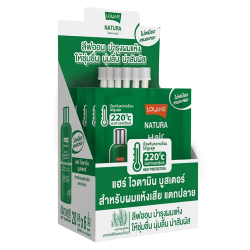 LOLANE Natura Hair Vitamin Booster pentru păr uscat și deteriorat ,20ml