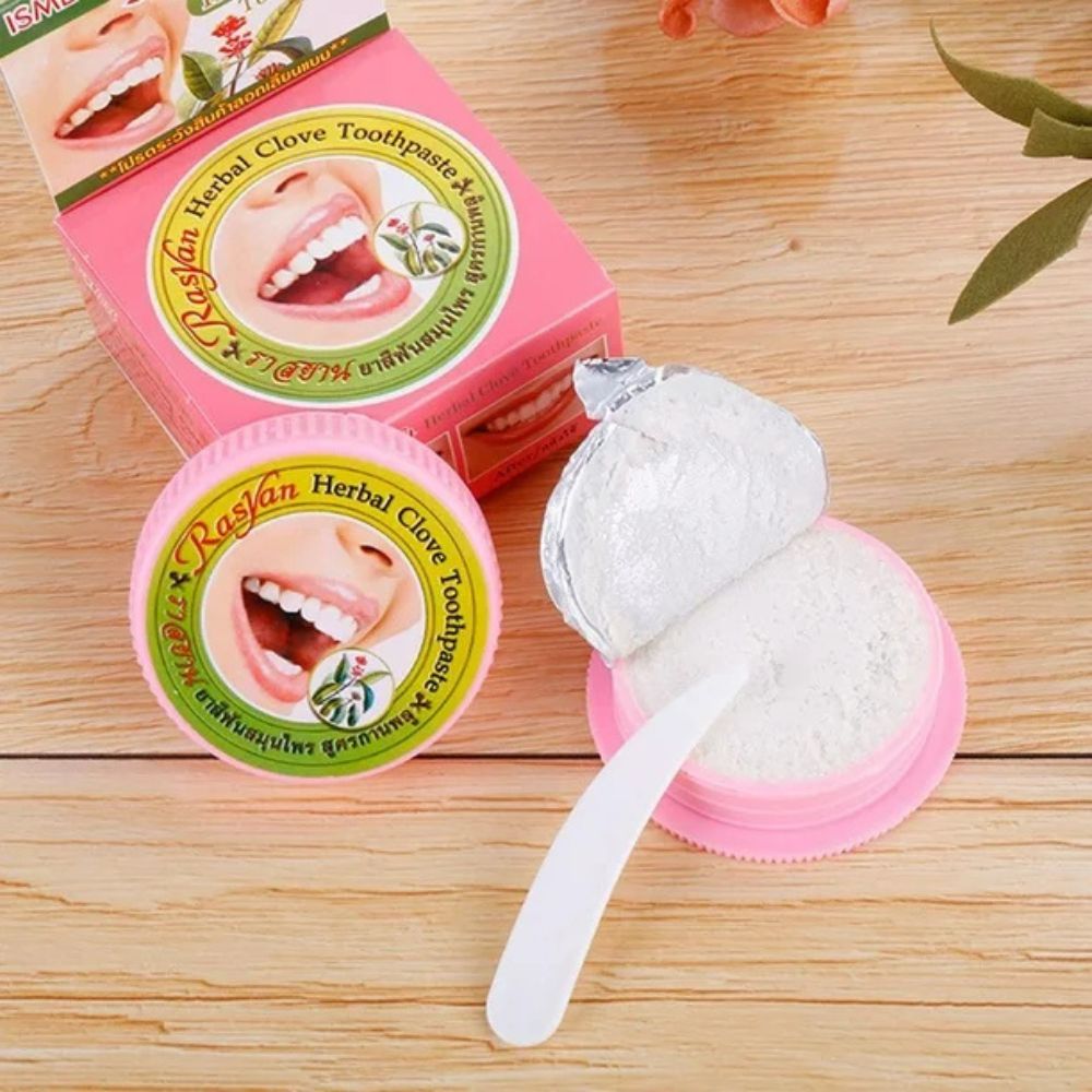 ISME Rasyan Herbal Clove Toothpaste – Pastă Dentară cu Cuișoare (25 g) - imagine 3