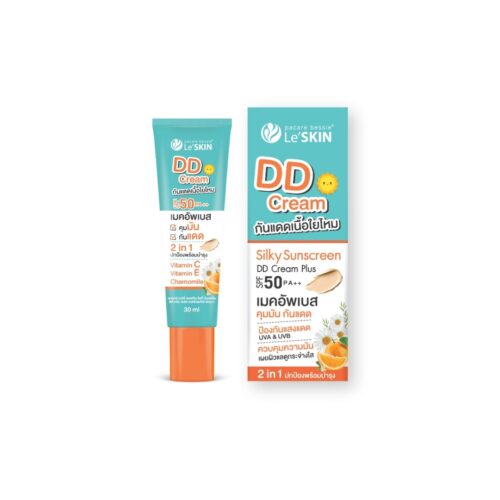 Le’SKIN Silky Sunscreen – Cremă DD cu protecție solară SPF 50 PA++ 30 ml