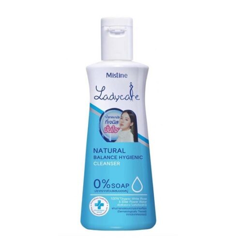 Mistine Lady Care Natural Balance – Gel de Curățare pentru Igiena Intimă (Blue) 50 ml