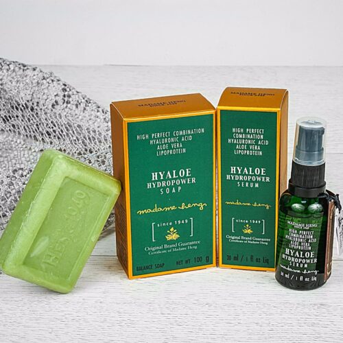 Set Hyaloe Hydropower – Curățare delicată și hidratare intensă cu Aloe Vera, Acid Hialuronic și Lipoproteine